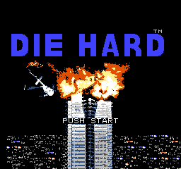 Die Hard (Japan) Title Screen